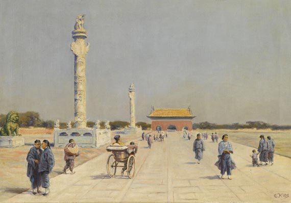 Erich Kips - Platz des himmlischen Friedens, Peking