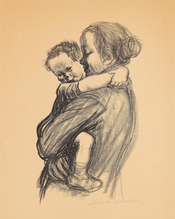 Käthe Kollwitz - Mutter mit Jungen