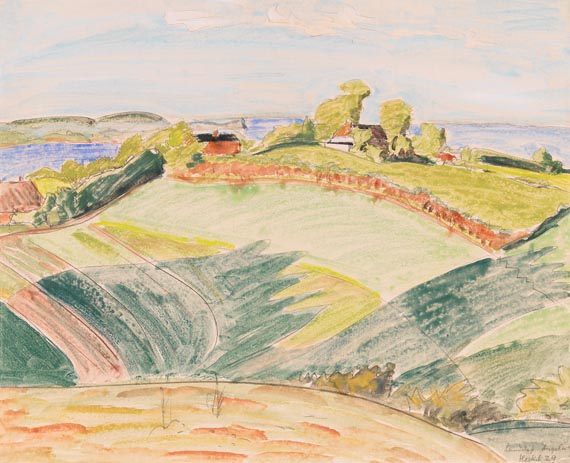 Landschaft in Angeln, 1929