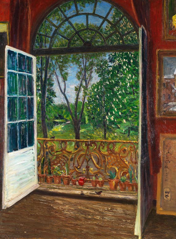 Richard Pietzsch - Mein Atelierfenster im Asamschlössl