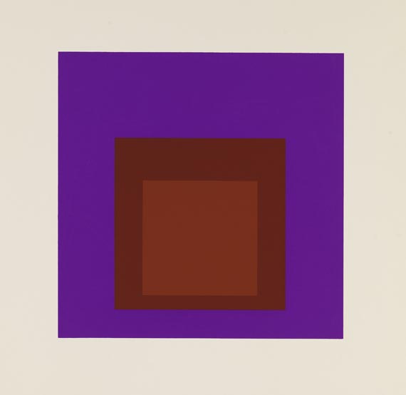 Josef Albers - Homage to the square: soft edge - hard edge - Weitere Abbildung