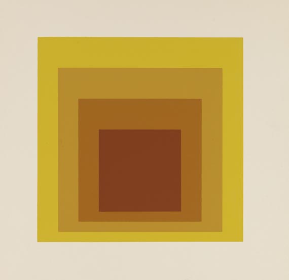 Josef Albers - Homage to the square: soft edge - hard edge - Weitere Abbildung