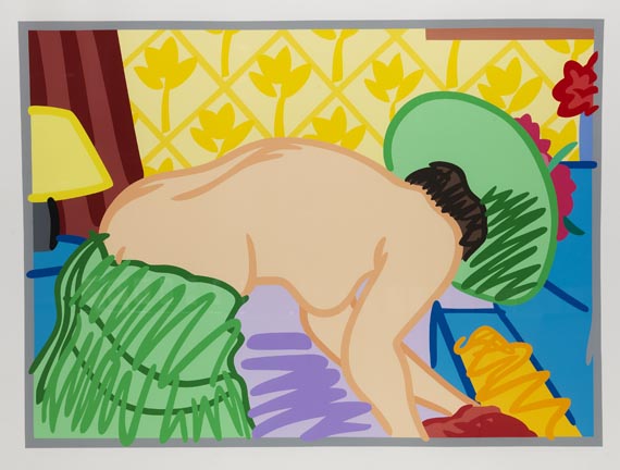 Tom Wesselmann - Judy trying on Clothes