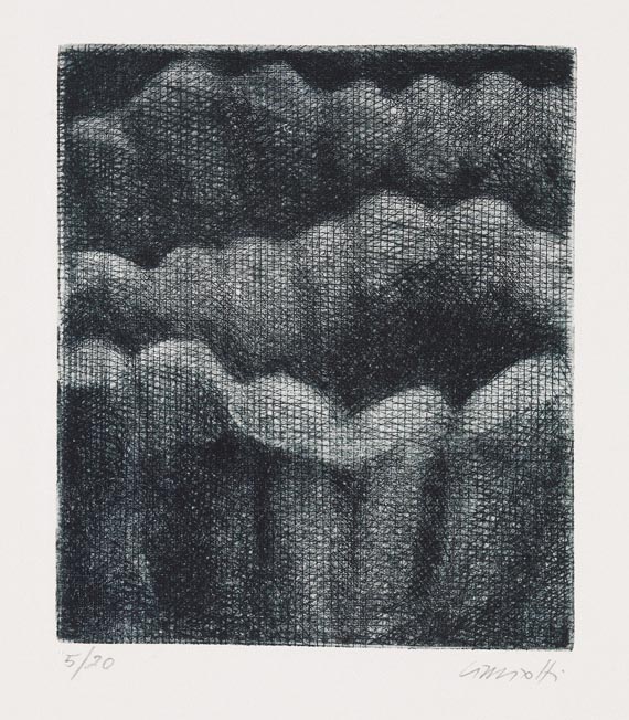 Emil Cimiotti - 2 Blätter: Abstrakte Kompositionen - Weitere Abbildung