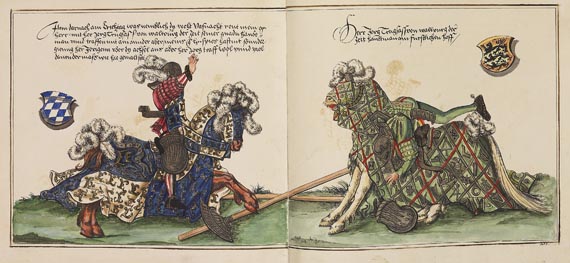 Friedrich Schlichtegroll - Turnierbuch. 1817 - Weitere Abbildung