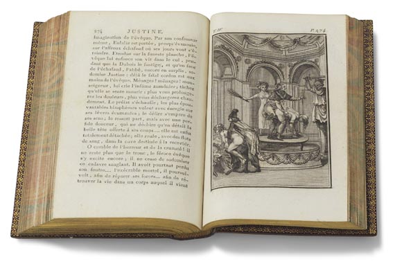 Donatien Alphonse Francois de Sade - La Nouvelle Justin. 8 Bde. - Weitere Abbildung