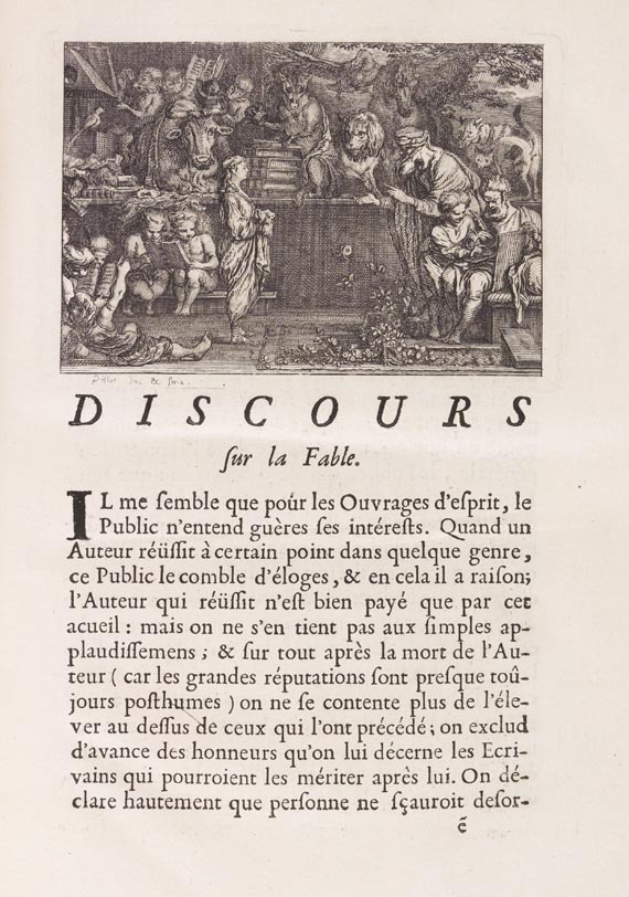 Antoine Houdart La Motte - Fables nouvelles. (1719) - Weitere Abbildung