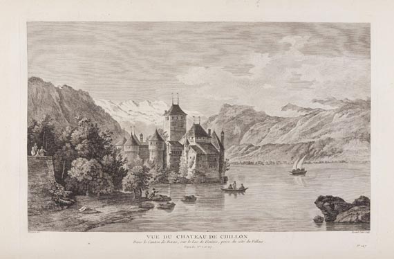 Béat Fidelé Antoine de Zurlauben - Tableaux de la Suisse. 1780-1788. 5 Bde. - Weitere Abbildung