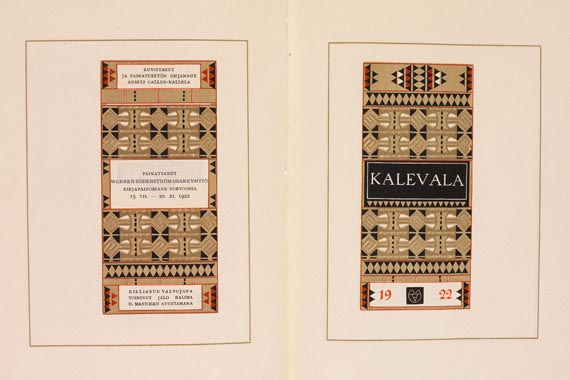   - Kalevala. 1922