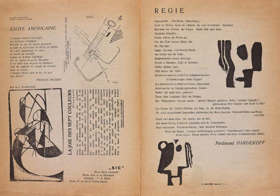 Tristan Tzara - Dada 3 (1918) - Weitere Abbildung