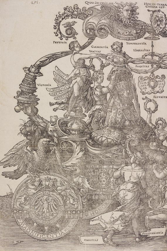 Albrecht Dürer - Der große Triumphwagen. 5. Ausgabe. 1589