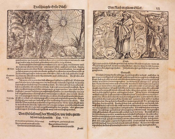 Francesco Petrarca - Trostspiegel. 1572