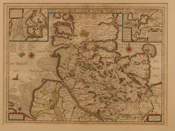  Schleswig-Holstein - Blaeu, W. J., Ducatus Holsatiae nova tabula.