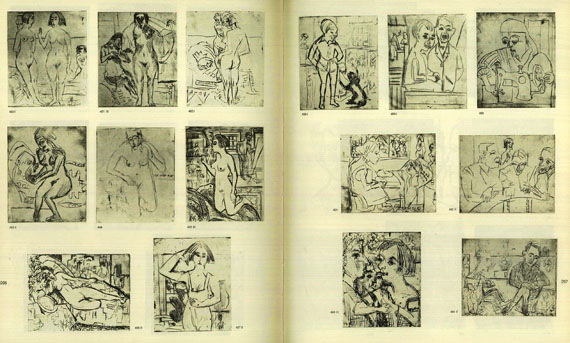 Ernst Ludwig Kirchner - Das graphische Werk. 2 Bde. 1967