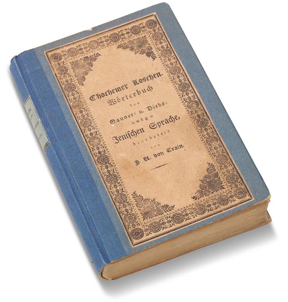 Joseph C. von Train - Chochemer Loschen. 1833 - Einband