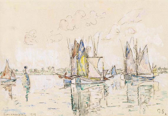 Port de Concarneau, 1929