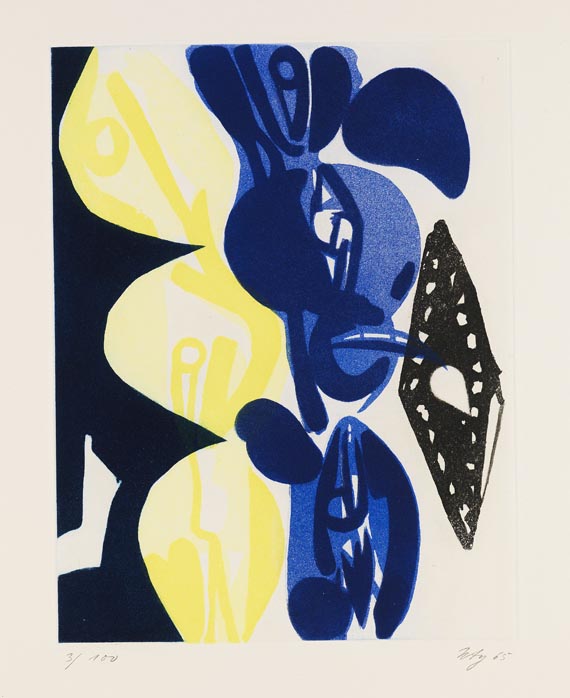 Ernst Wilhelm Nay - Sechs Aquatinten über den Menschen - Weitere Abbildung