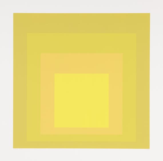 Josef Albers - SP (Homage to the Square) - Weitere Abbildung