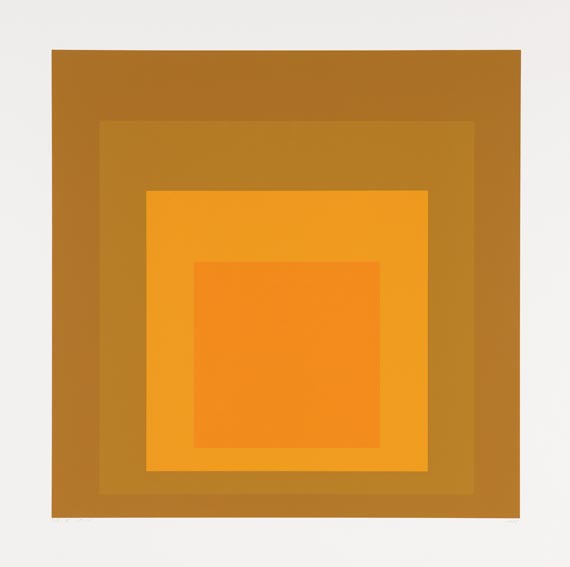 Josef Albers - SP (Homage to the Square) - Weitere Abbildung