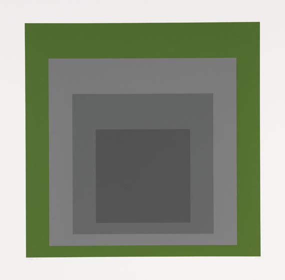 Josef Albers - SP (Homage to the Square) - Weitere Abbildung