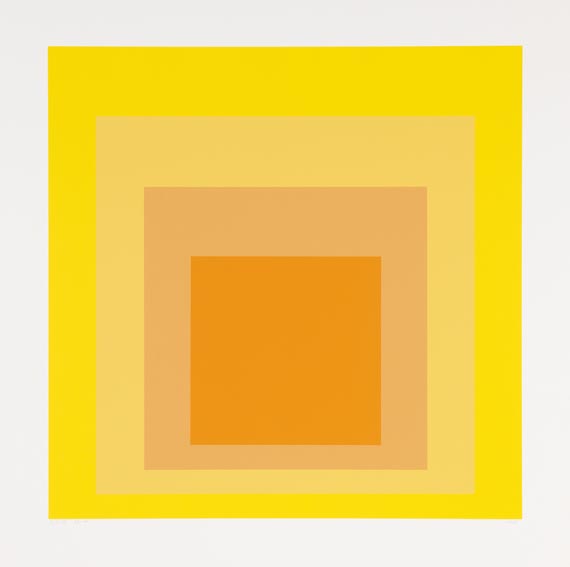 Josef Albers - SP (Homage to the Square) - Weitere Abbildung