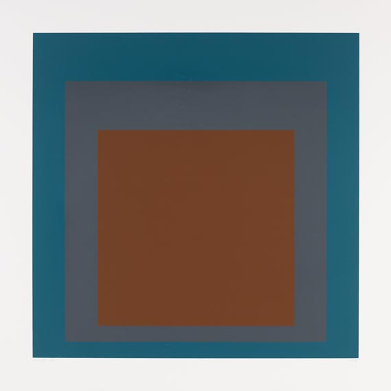 Josef Albers - SP (Homage to the Square) - Weitere Abbildung