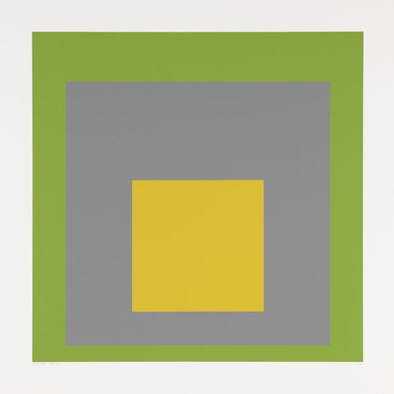 Josef Albers - SP (Homage to the Square) - Weitere Abbildung