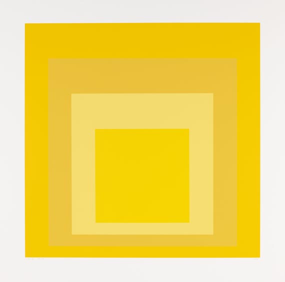 Josef Albers - SP (Homage to the Square) - Weitere Abbildung