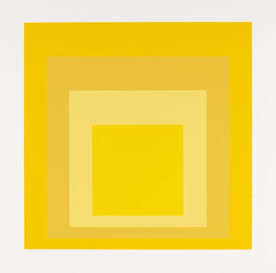 Josef Albers - SP (Homage to the Square) - Weitere Abbildung