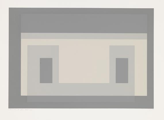 Josef Albers - Ten Variants - Weitere Abbildung