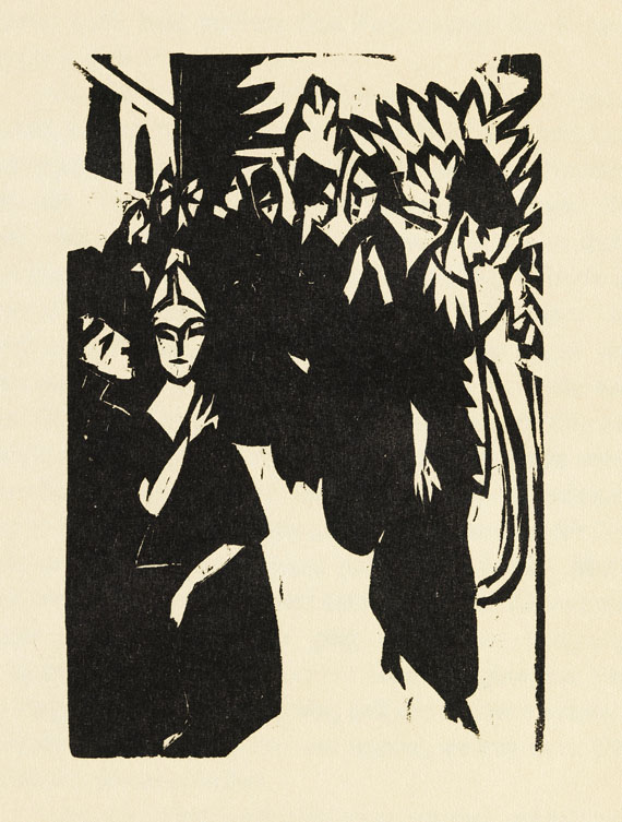 Ernst Ludwig Kirchner - Das Stiftsfräulein und der Tod. Eine Novelle von Alfred Döblin - Weitere Abbildung