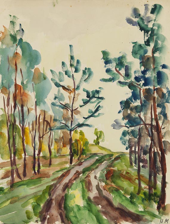 Helmuth Macke - Waldweg