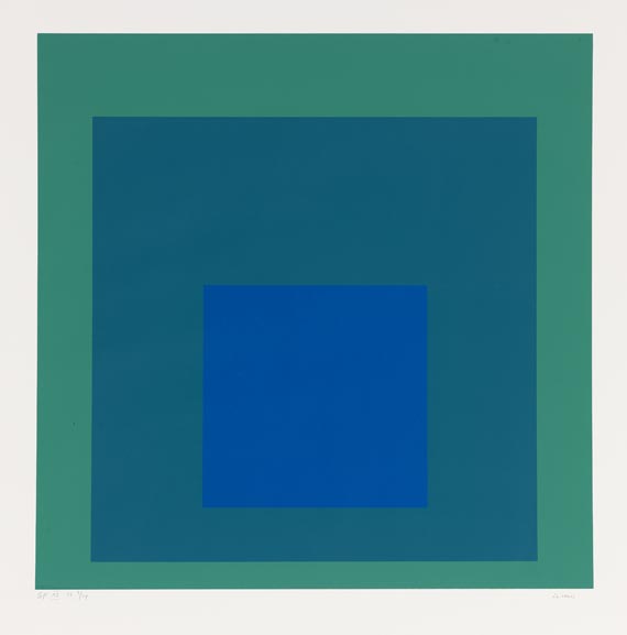 Josef Albers - SP (Hommage to the Square) - Weitere Abbildung