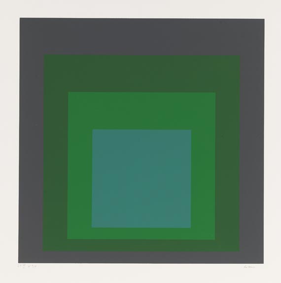 Josef Albers - SP (Hommage to the Square) - Weitere Abbildung