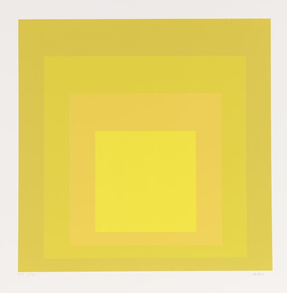 Josef Albers - SP (Hommage to the Square) - Weitere Abbildung