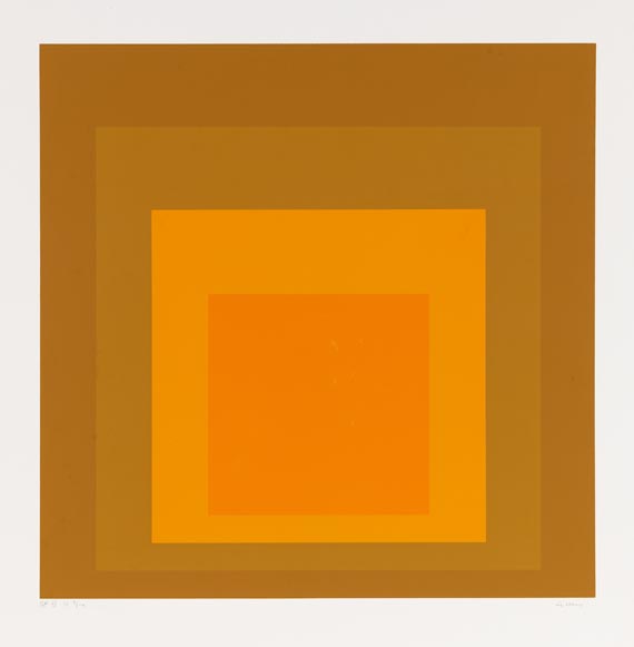 Josef Albers - SP (Hommage to the Square) - Weitere Abbildung