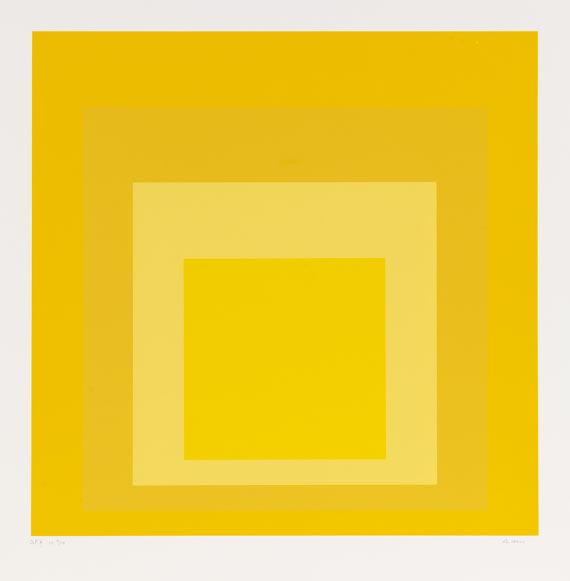 Josef Albers - SP (Hommage to the Square) - Weitere Abbildung