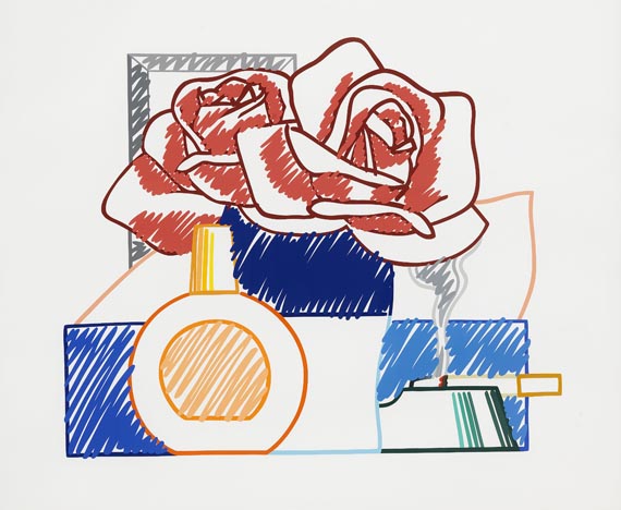 Tom Wesselmann - Scribble of still life #58