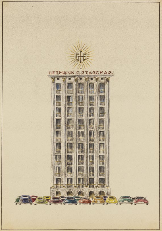 Hermann C. Starck - Mott, H. von, Architektonische Alpträume