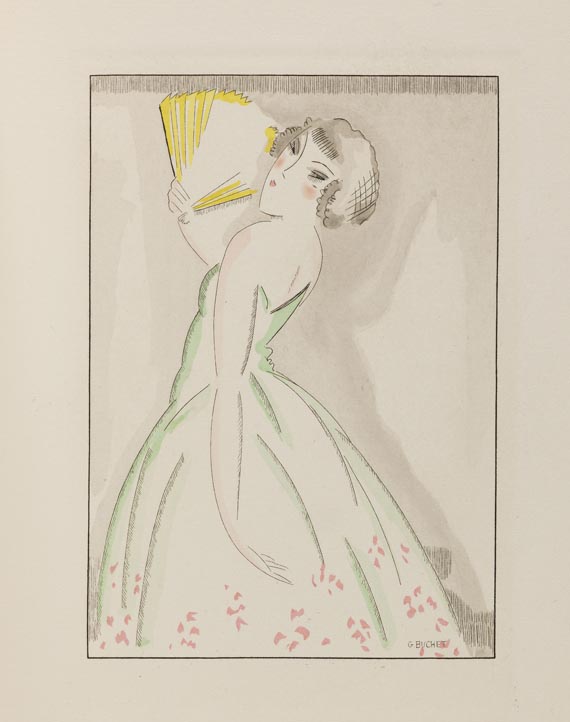 Gustave Buchet - Verlaine, Paul: Les amies (1921) - Weitere Abbildung