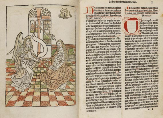   - Sermones in duytssche. 1495 - Weitere Abbildung