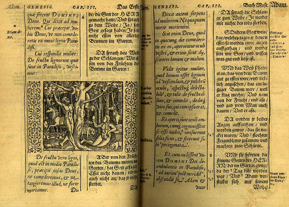 Biblia latino-germanica - Biblia latino-germanica. 1565-1574