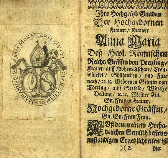  Alchemie und Okkulta - Paula, F. von, Tractätlein. 1683