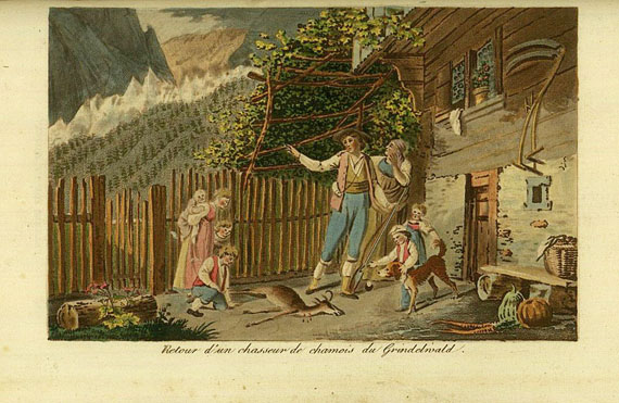 Desire Raoul-Rochette - Lettres sur la Suisse. 1823ff. 3 Bde.
