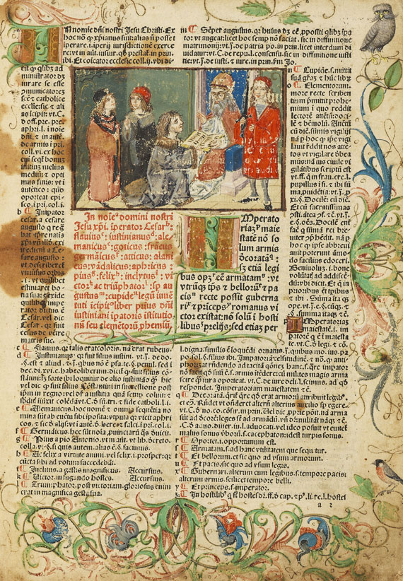  Justinianus - Institutiones. 1488   9(16) - Weitere Abbildung