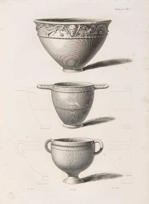 Karl Friedrich Schinkel - Vorbilder für Fabrikanten und Handwerker. 1823-36. 2 Bde. - Weitere Abbildung