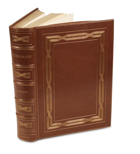 Jean-Louis-Ernest Meissonier - Gréard, Vallery C. O, Meissonier, 1897. - Einband
