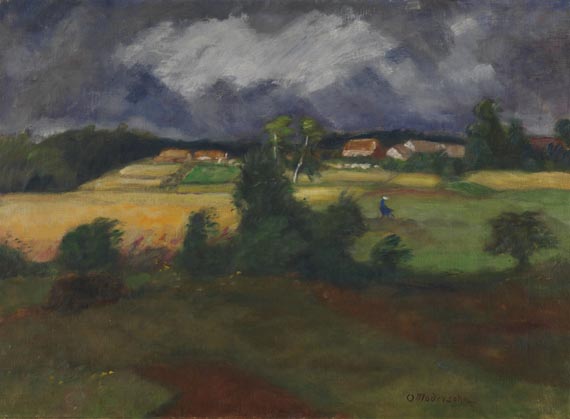 Otto Modersohn - Gewitterlandschaft (Nach dem Gewitter)