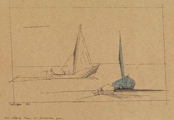 Lyonel Feininger - Segelboote