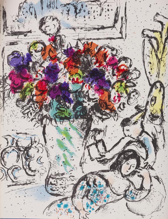 Marc Chagall - Chagall. Lithograph. Deutsche Ausgabe. Bände I-IV (von VI) - Weitere Abbildung